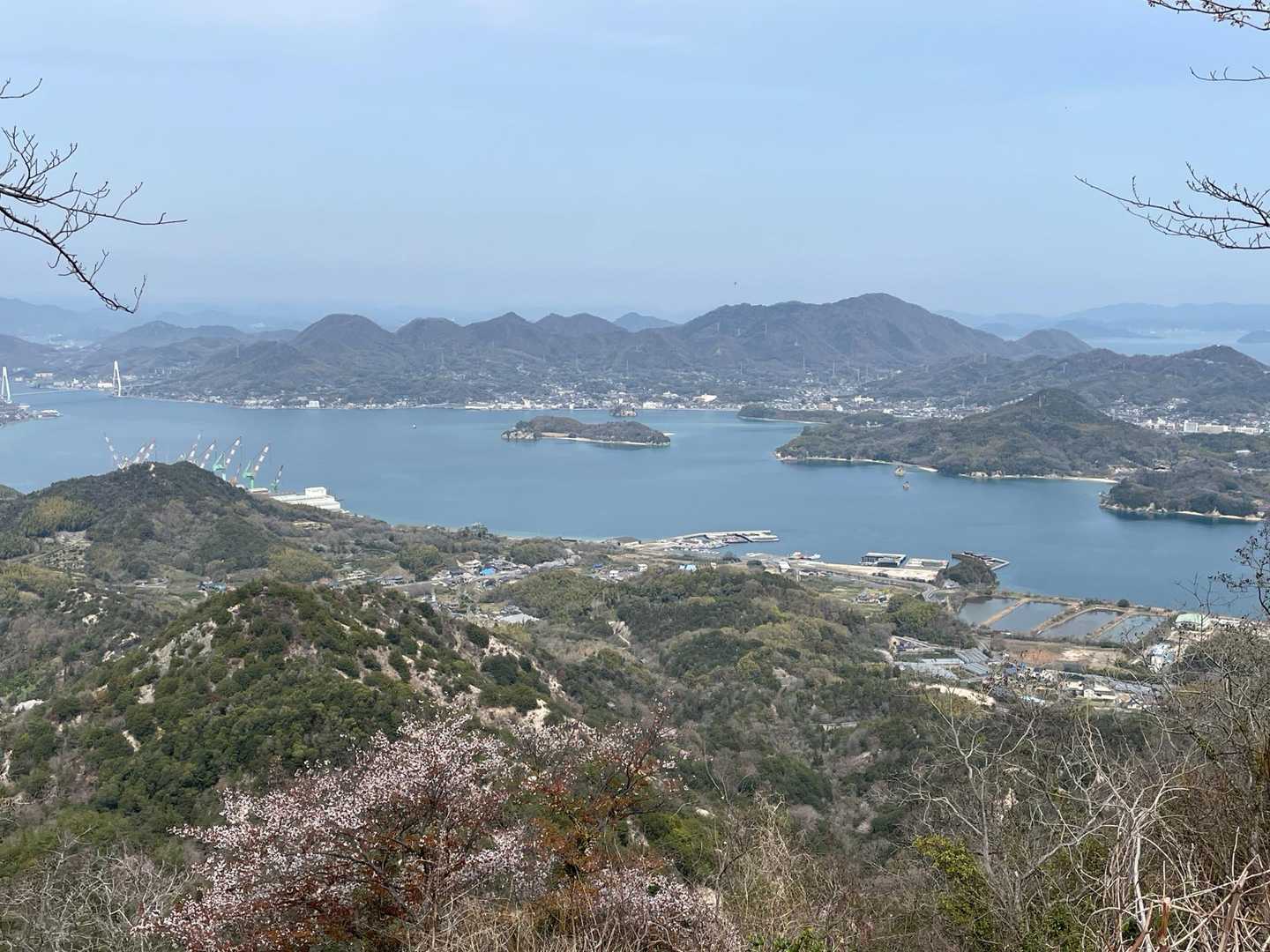 小漕港-積善山登山口-妙見神社-積善山 往復コースの写真