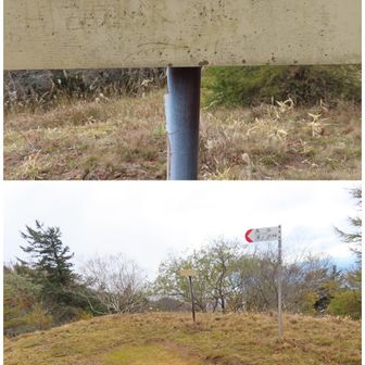 川胡桃沢ノ頭に到着
山名版の字が薄すぎて読めませんでした😅