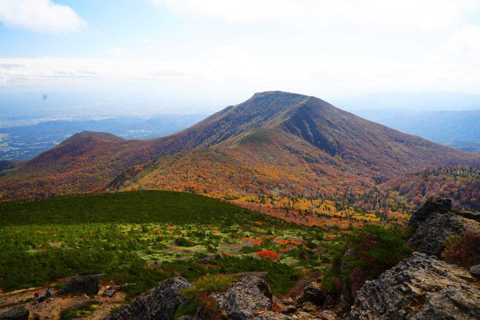 あだたら山 奥岳の湯-奥岳登山口-薬師岳-安達太良山-矢筈 周回コースの写真