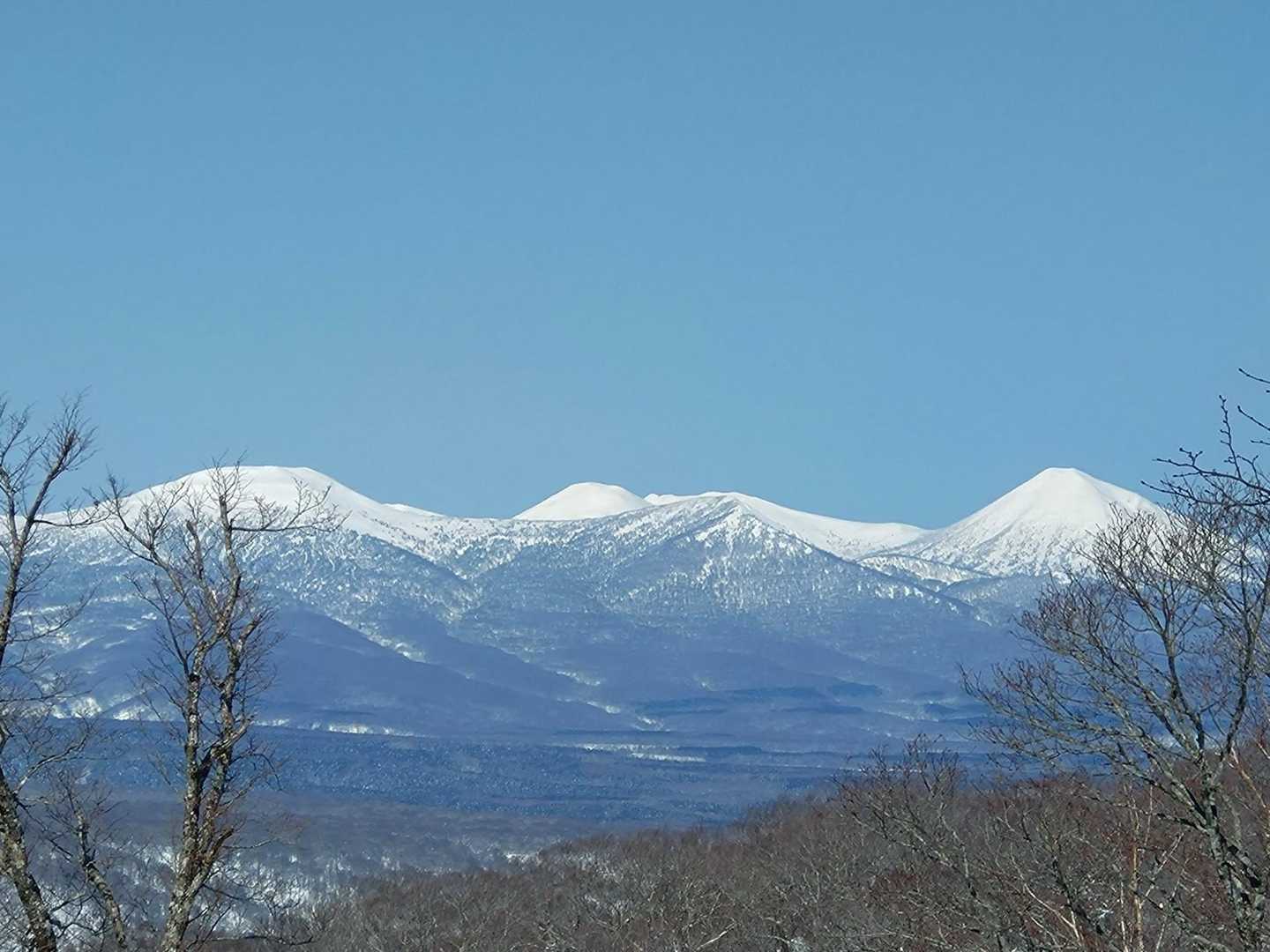 八甲田の大岳や高田大岳それに南八甲田の山々