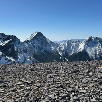 八ヶ岳の最高峰🏔️赤岳