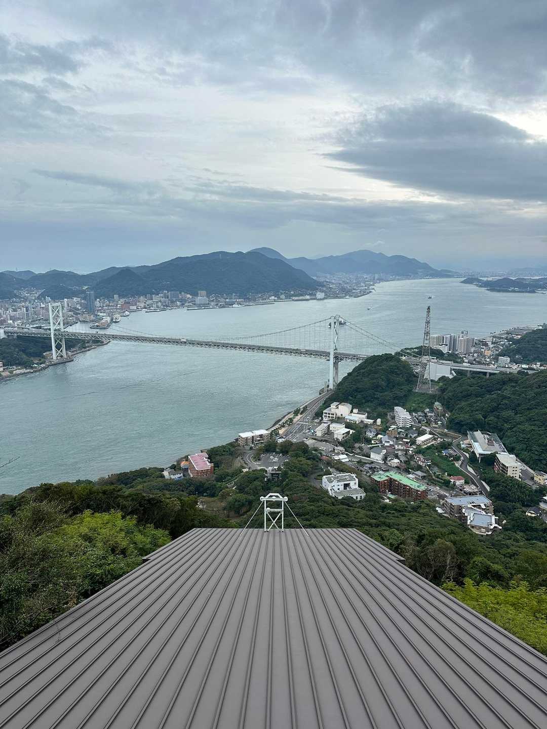 火の山駅からの眺めです👀