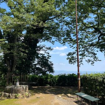 今日も山頂ひとり占めです
駐車場へ戻ります