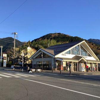 丹沢の玄関口、大倉バス停
レストハウス隣の駐車場は平日500円