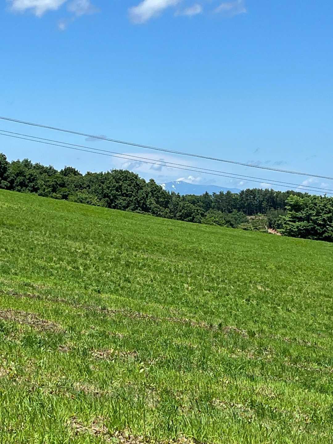 栗駒山が見える