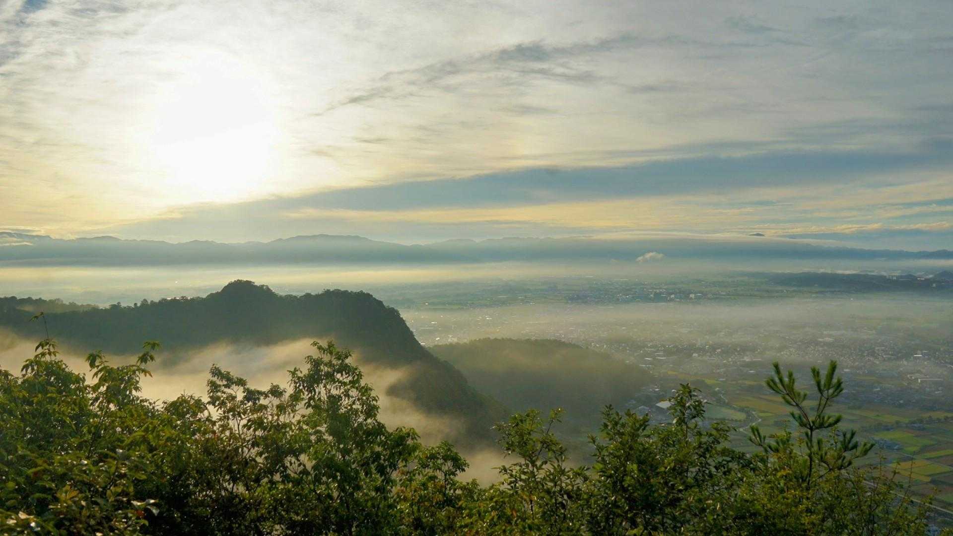 十三仏登山口-小脇山-箕作山-みつくり君休憩所-太郎坊山- 縦走コースの写真
