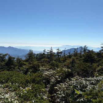 西大巓からの景色👀
お昼だけど遠くの景色までキレイに見えた👀！
