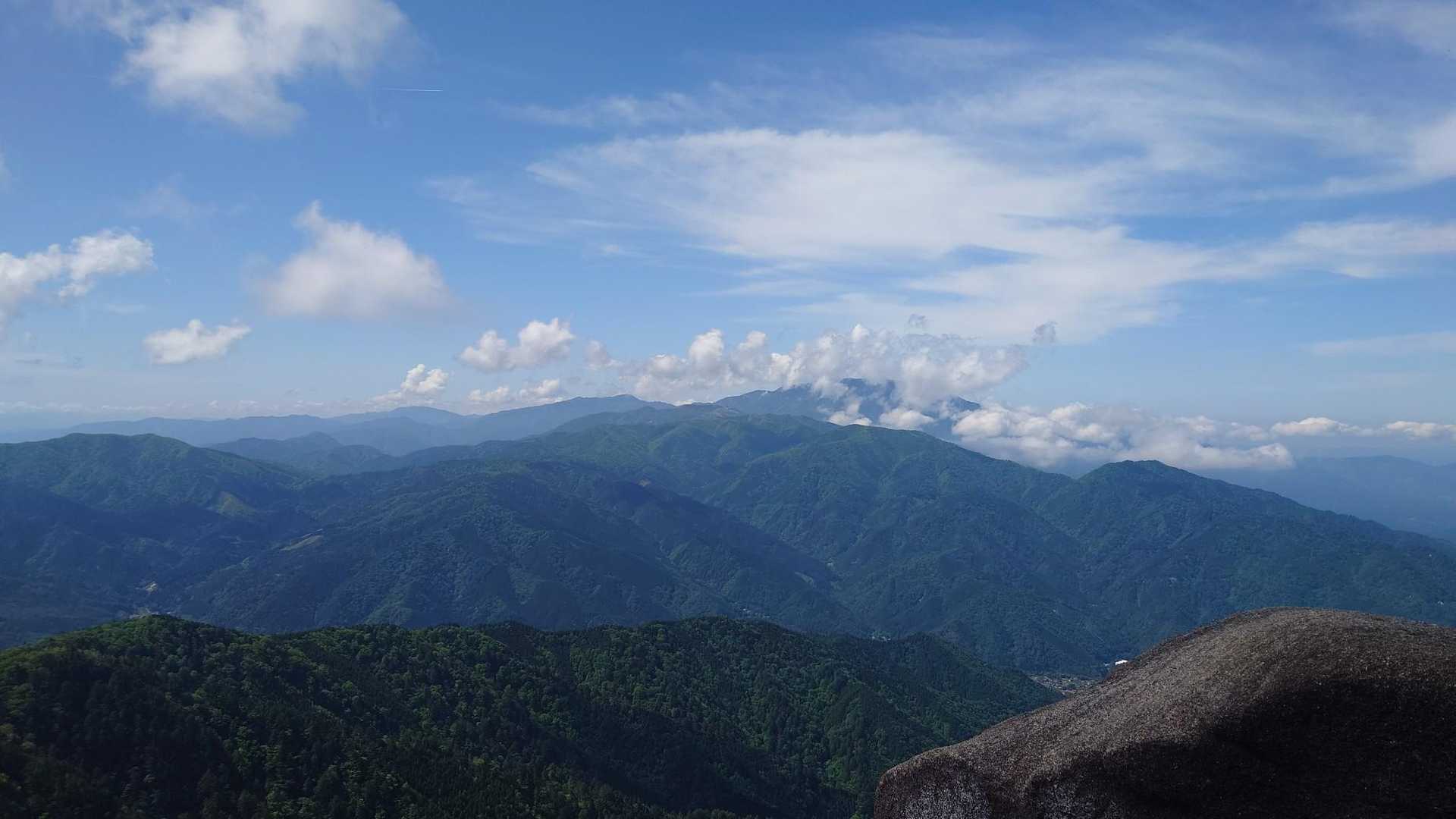 上の原駐車場登山口-南木曽岳 往復コースの写真