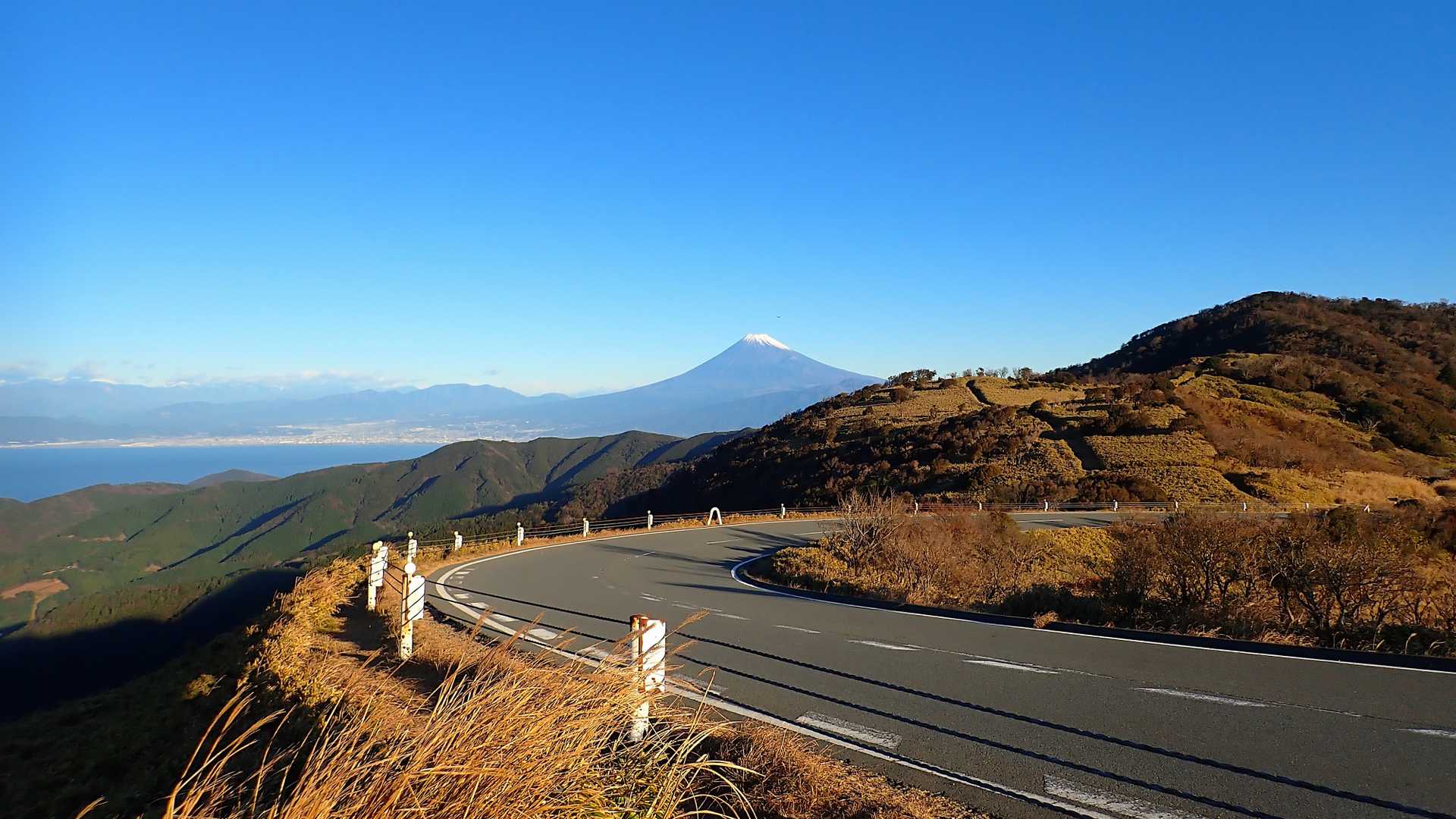 大曲茶屋バス停-土肥峠-伽藍山-古稀山-達磨山-小達磨山- 縦走コースの写真