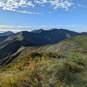 寒江山から東稜線
