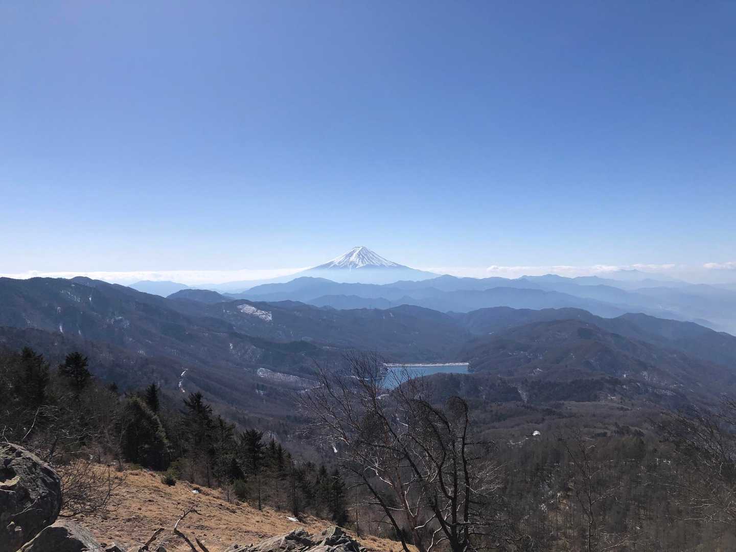 丸川峠分岐駐車場-丸川峠-大菩薩嶺-大菩薩峠 周回コースの写真