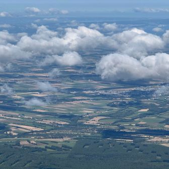 清里町、ロッジ風景画はどこかに