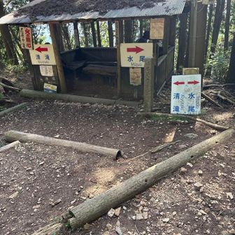 ←左　清滝(嵐山方面)
→右　水尾(保津峡方面)