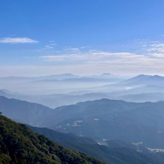 美しい山々✨
英彦山やくじゅう連山が見えているそうです✨