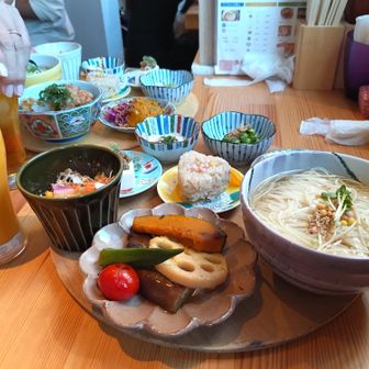 かぼちゃサラダうま、明太蓮根うま