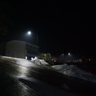 第一駐車場から出発
登り始めてからすぐにガスの中でした