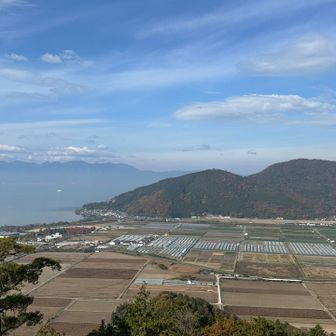 長命寺港 & 長命寺山