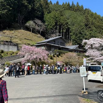 吉野駅、ヤバヤバ行列🤣