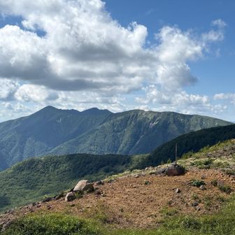 左は大倉山、流石山方面かな。