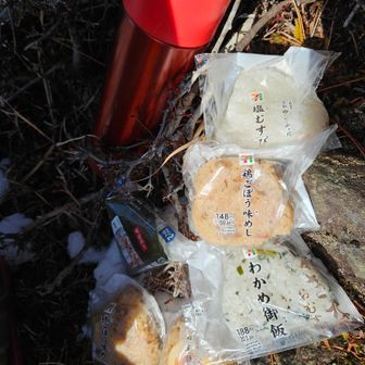 ここでお昼ごはん🍙