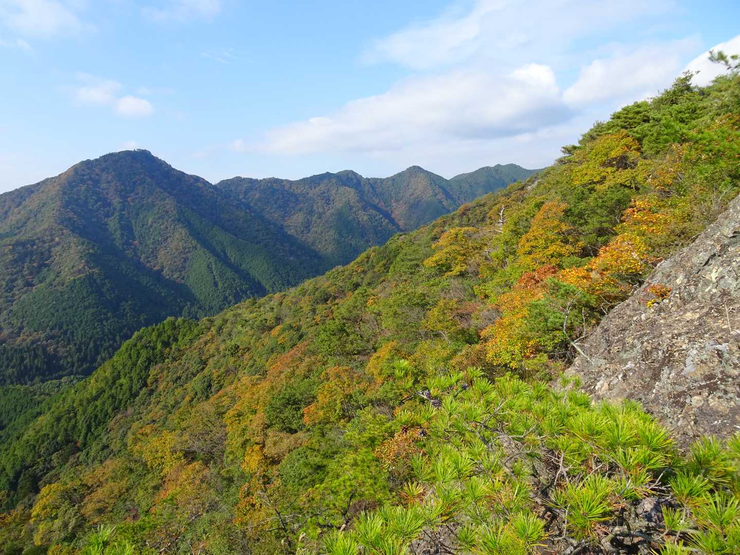 紅葉が始まってきた