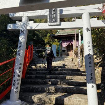 山頂とりに行きます