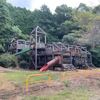 アスレチックもあります(^^)