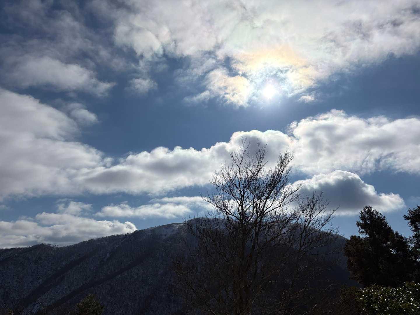 お！！晴れて来た☀️