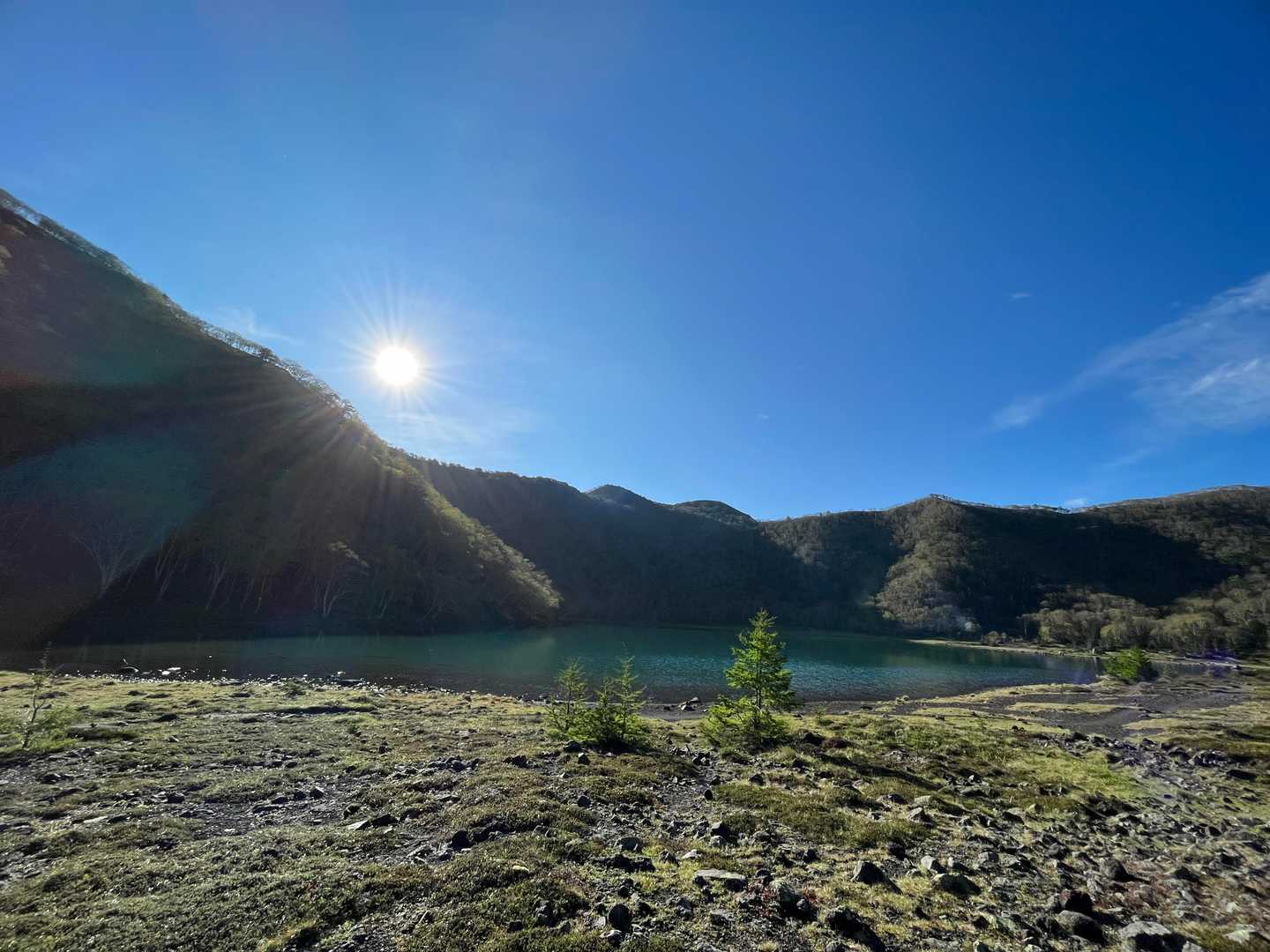 五色沼
最高の天気です。