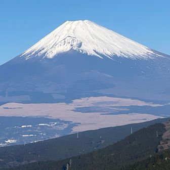 バッチリ富士山。