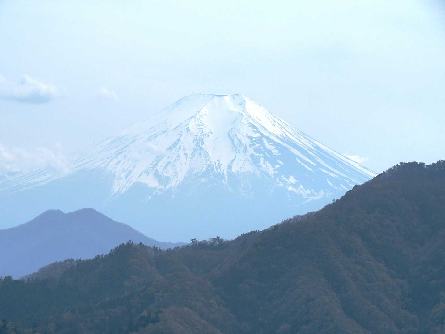 天神山ちょい手前からの富士山🗻