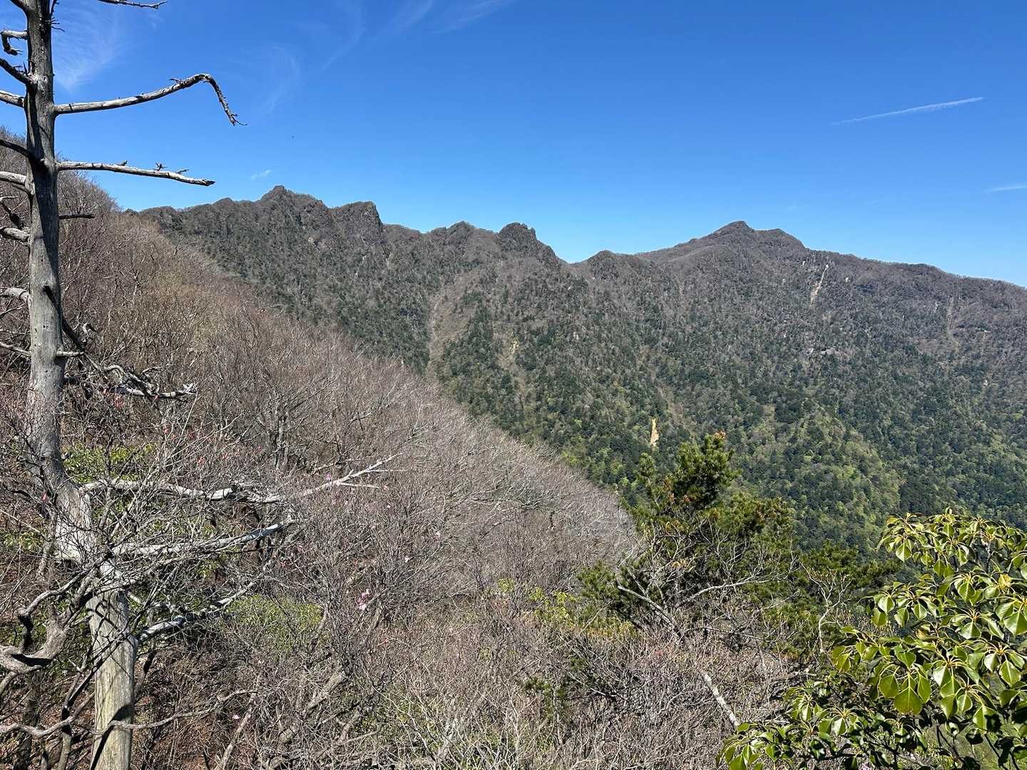 祖母山方面