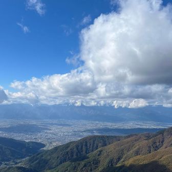 アルプスの山が一望できた🏔️