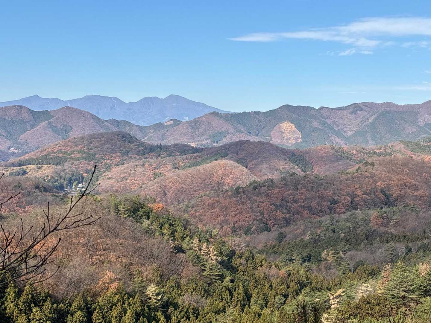 城山-ヤシオ山-姥穴山-白葉峠-高萩山 縦走コースの写真