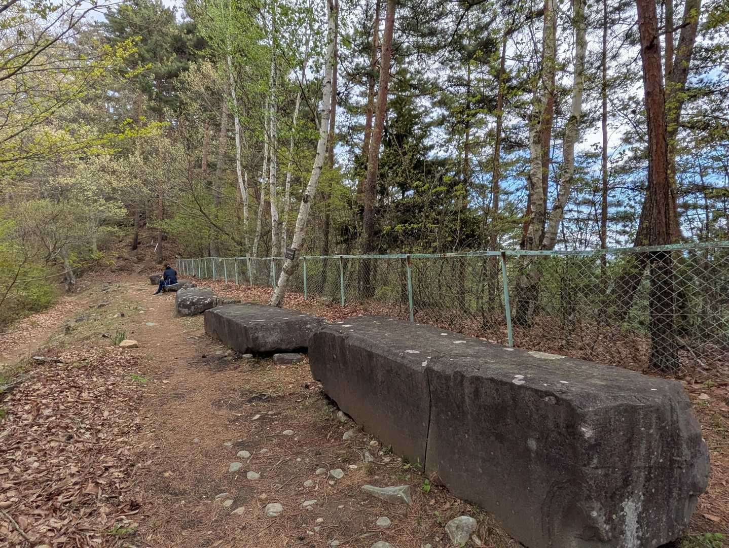 巨石が並ぶ
良くぞこんな石を並べたもんだね😱