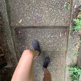 登山の途中🦵