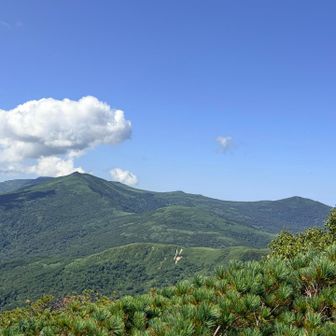 白樺山方面