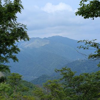 真ん中が剣山　だそうです☺️