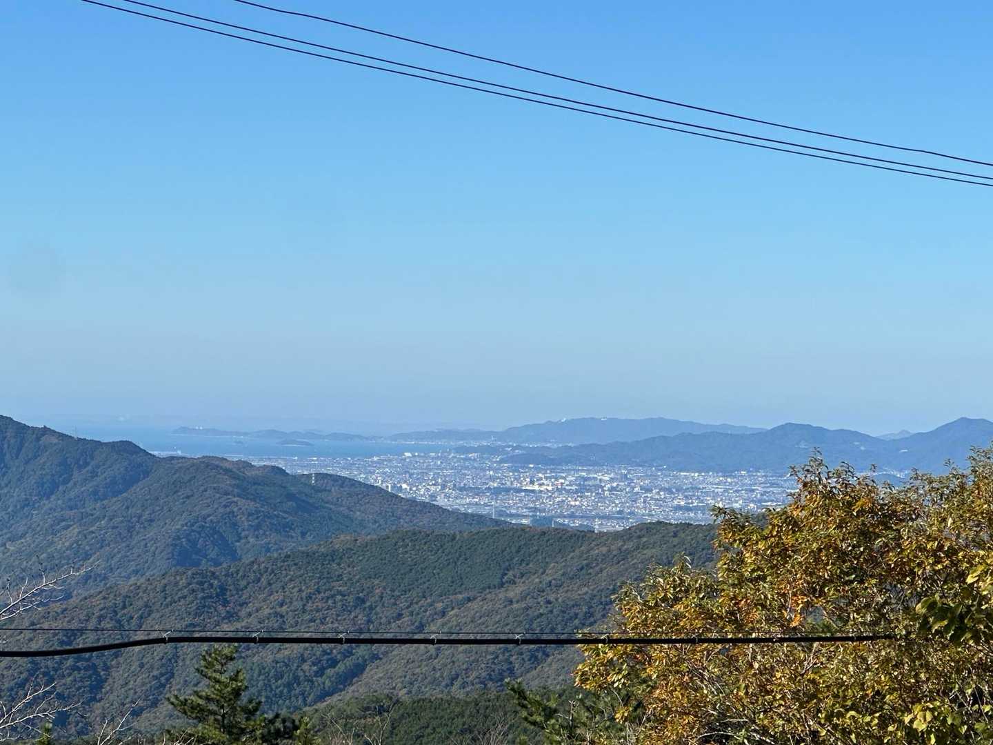 展望台から豊橋方面