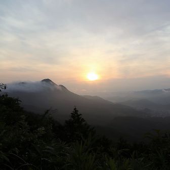 ウォーキング癖の老人