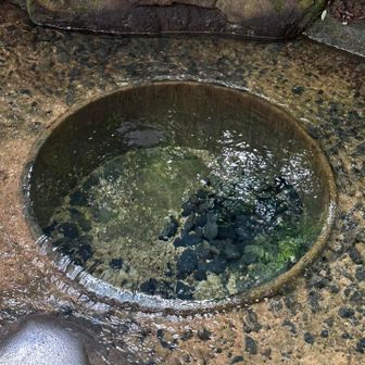 清正井。
加藤清正がこの辺りに住んでいて掘ったそうです。
枯れずにずっと清水が湧き出てるんやって。