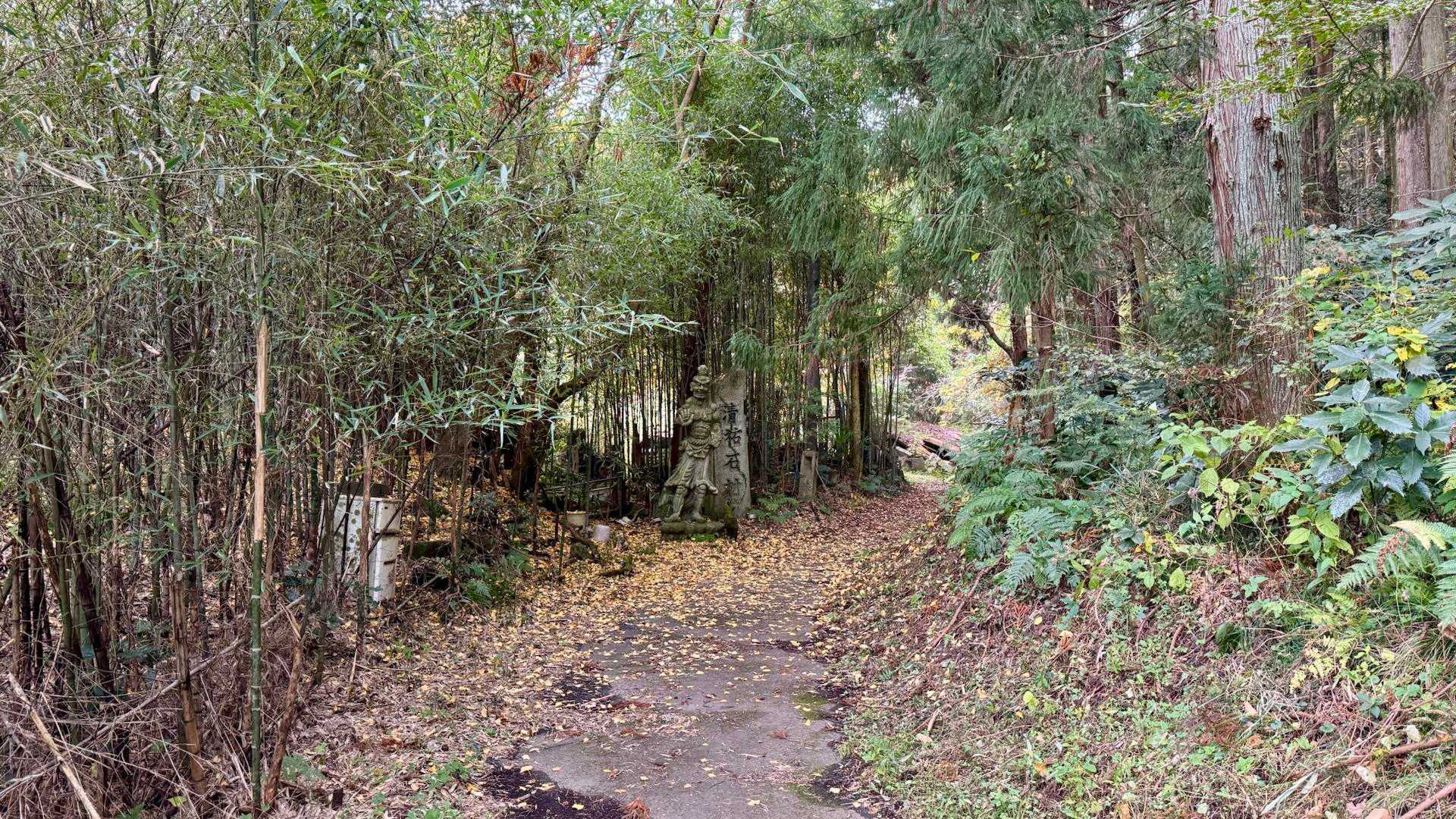 下滝バス停-滝富士登山道登山口-滝富士 往復コースの写真