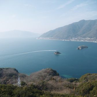 この景色、ずっと見ていたくなるね。