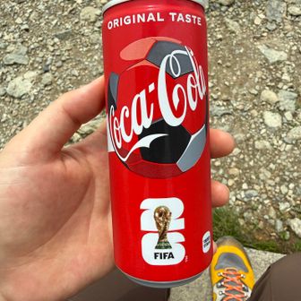 コカ・コーラで一服