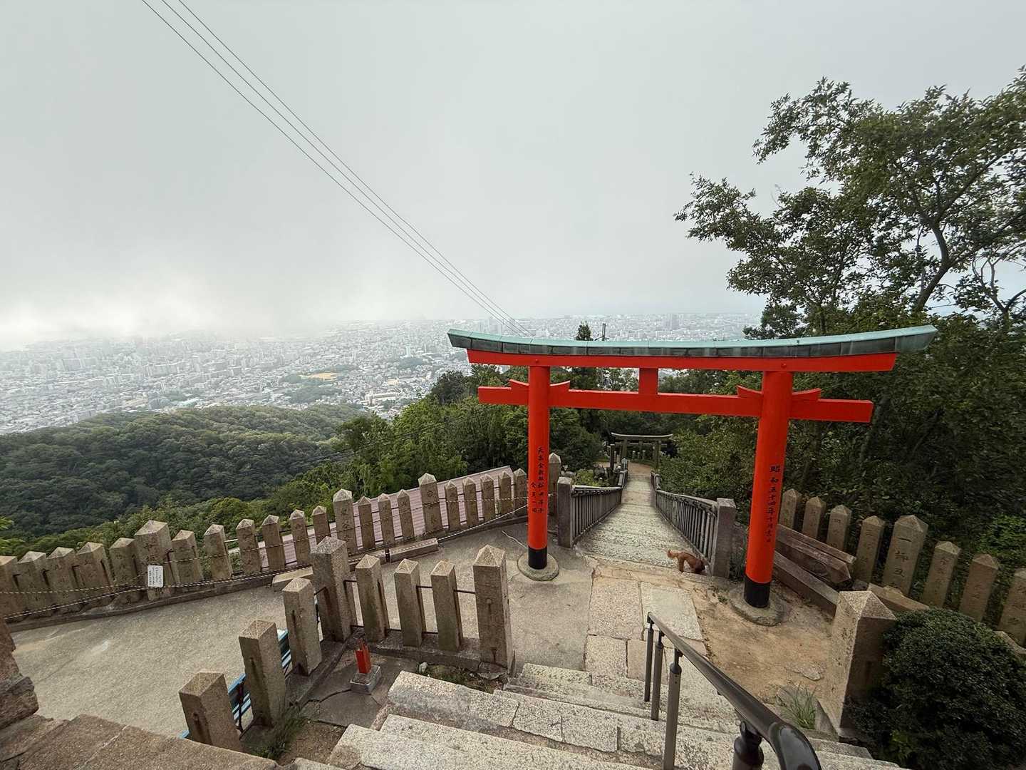 妙法寺駅-高取山-鵯越駅-菊水山-鈴蘭台駅 縦走コースの写真