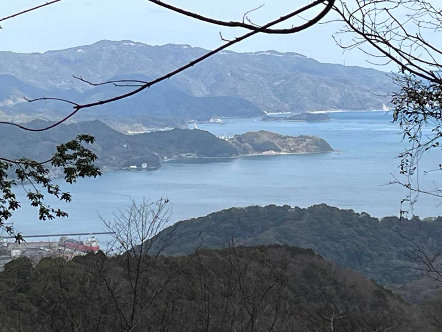 6合目先から
景色がくっきりと見える