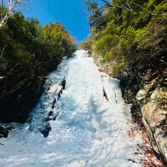 氷瀑🧊（唐沢の滝）