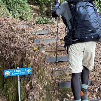 ここから山登り