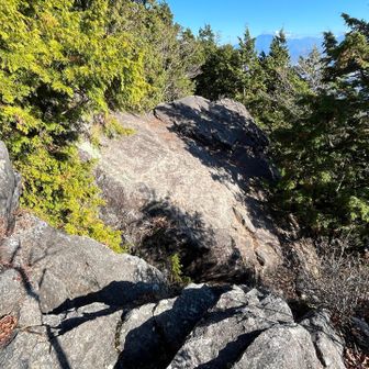 隣の大岩には飛び移らず
✳︎落ちると痛そうなので😅