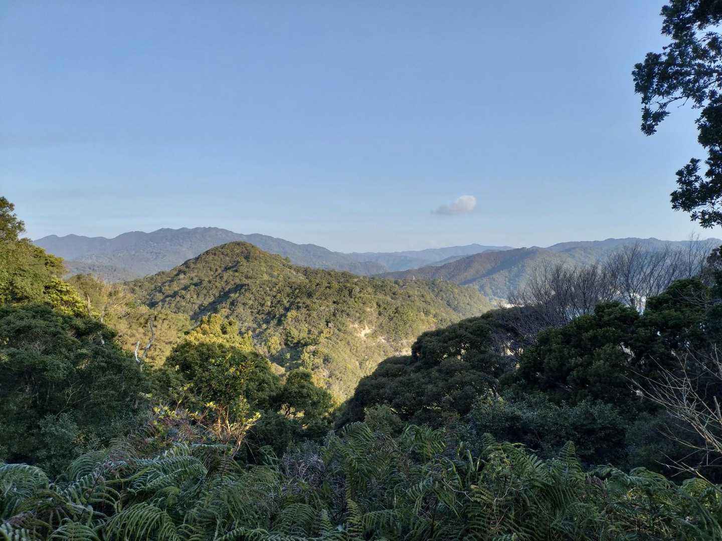 晴れてて、景色も綺麗